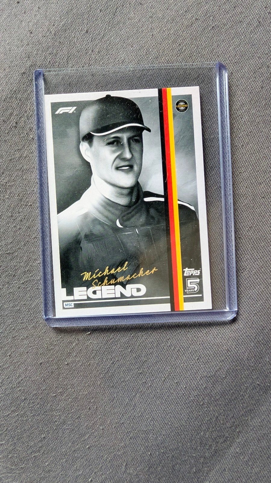 F1 2024 Turbo Attax Michael Schumacher Tin Exclusive, Ophalen of Verzenden, Zo goed als nieuw, Plaatje
