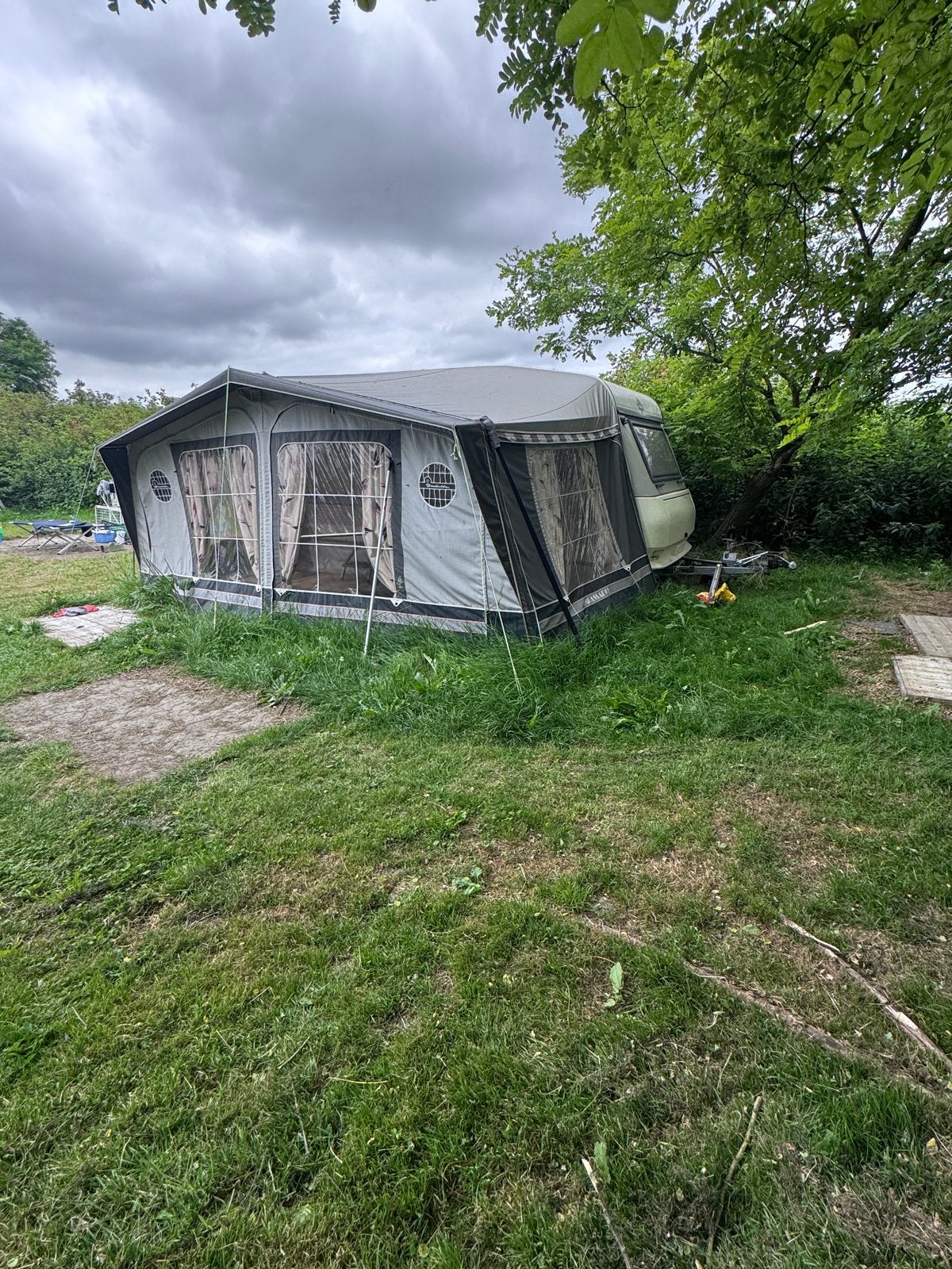 Isabella Ambassador voortent met toebehoren, Caravans en Kamperen, Ophalen of Verzenden, Gebruikt, Ten Cate All Season 240g/m2