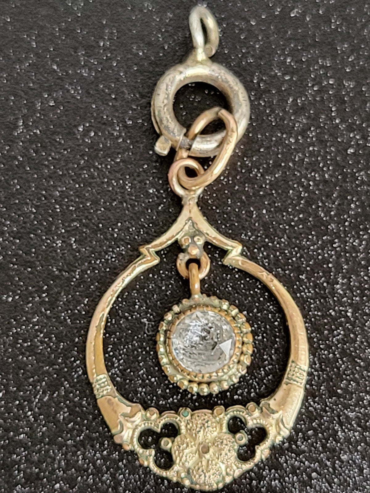 Prachtige Vergulde antieke Hanger, Ophalen of Verzenden, Goud, Hanger, Verguld
