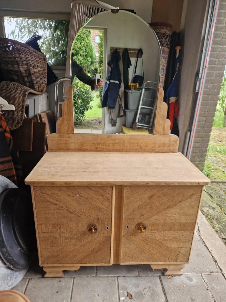 Vintage kastje/kaptafel art deco, Ophalen