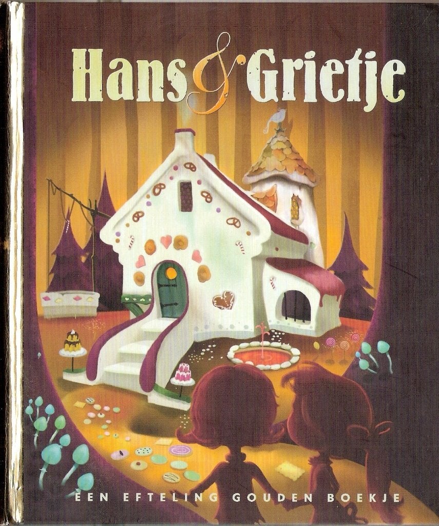Gouden Boekje -De Efteling- Hans & Grietje ook VERZENDEN, Ophalen, Gelezen, Sprookjes