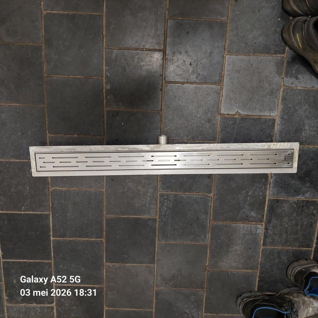 RVS Douchegoot - Nieuwstaat, Ophalen of Verzenden, Gebruikt, Rvs, Douche