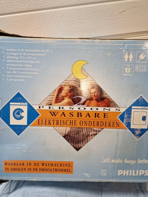 philips elektrische deken 2 persoons, Huis en Inrichting, Ophalen of Verzenden, 'T Olde Gre-j, Info@toldegrej.nl, Endepoelstraat 20f Didam