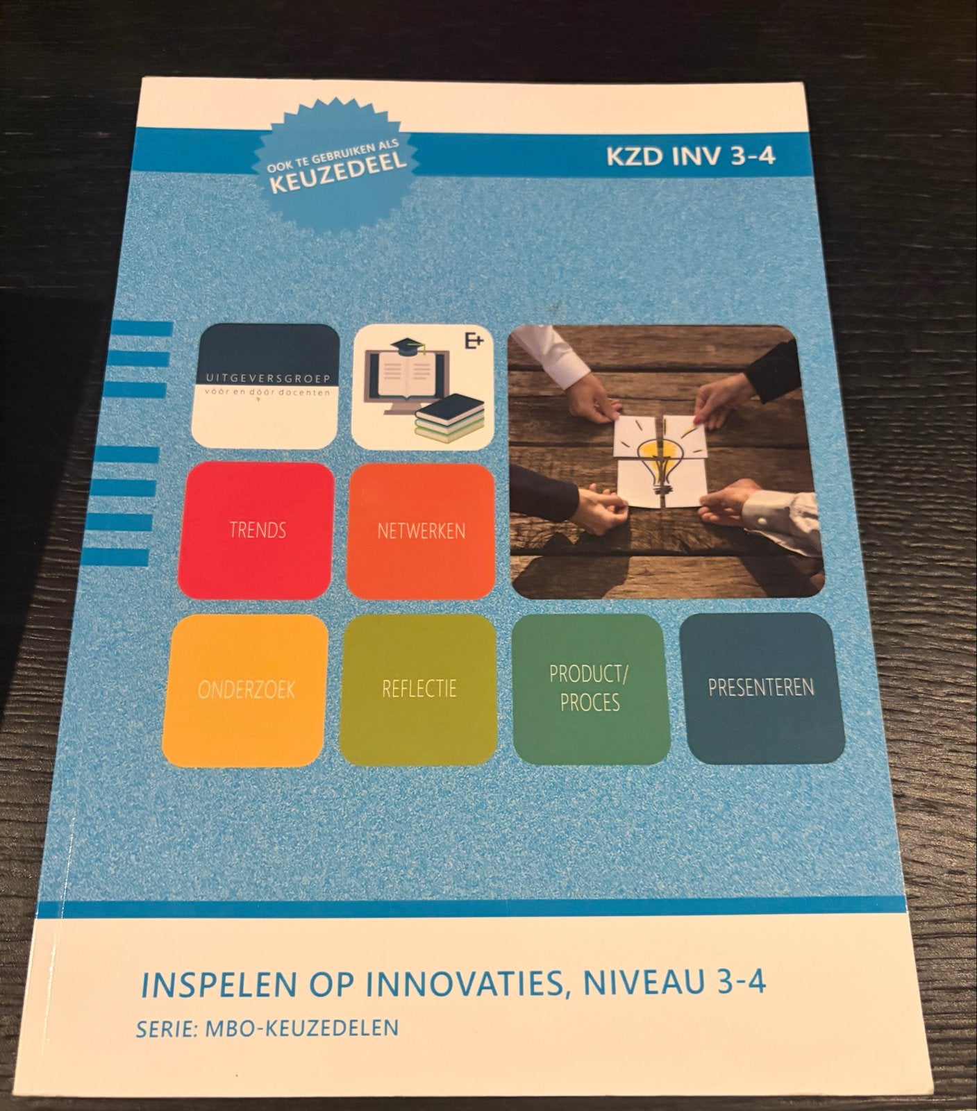 KZD INV 3-4: Inspelen op Innovaties, MBO-Keuzedeel, Ophalen of Verzenden, Zo goed als nieuw, MBO
