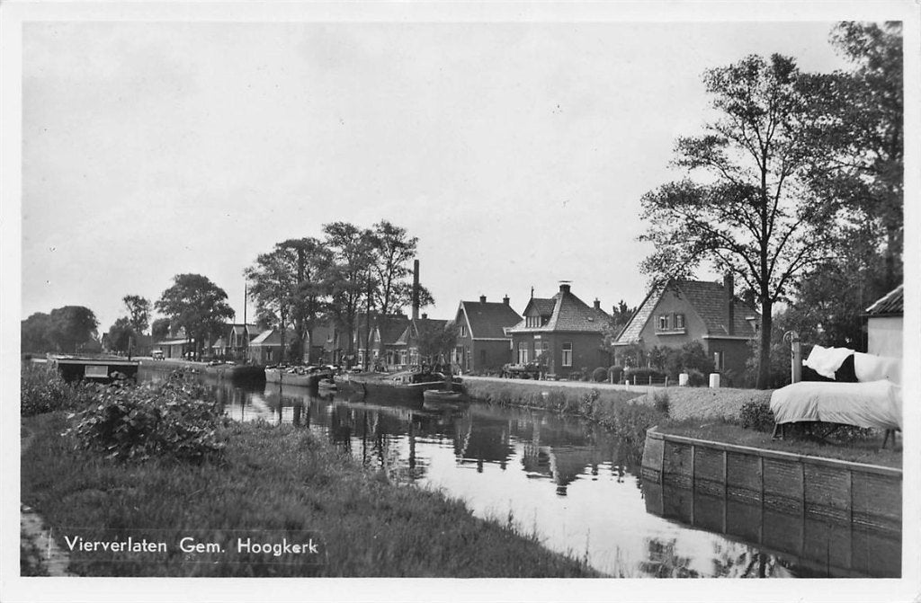 702-376-007 Vierverlaten Gem Hoogkerk, Verzenden, Voor 1920, Groningen
