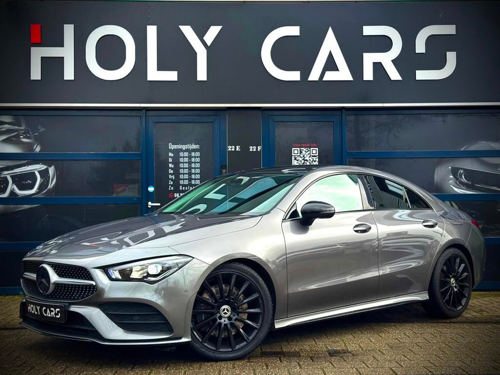 Mercedes-Benz CLA-klasse 220 AMG AUTOMAAT | SFEERVERLICHTING, Auto's, Gebruikt, Euro 6, Leder, Bedrijf