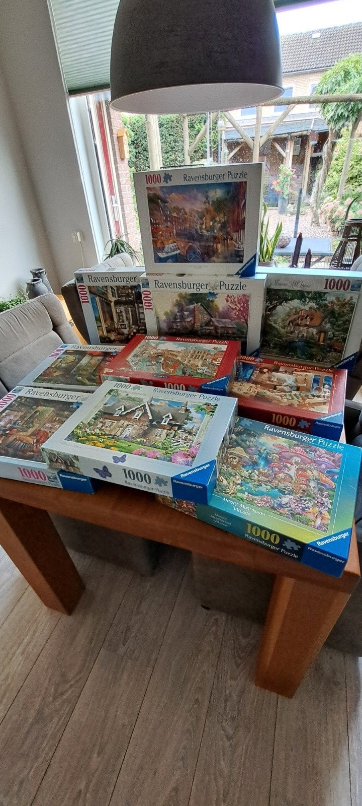 legpuzzels, Ophalen, 500 t/m 1500 stukjes, Gebruikt