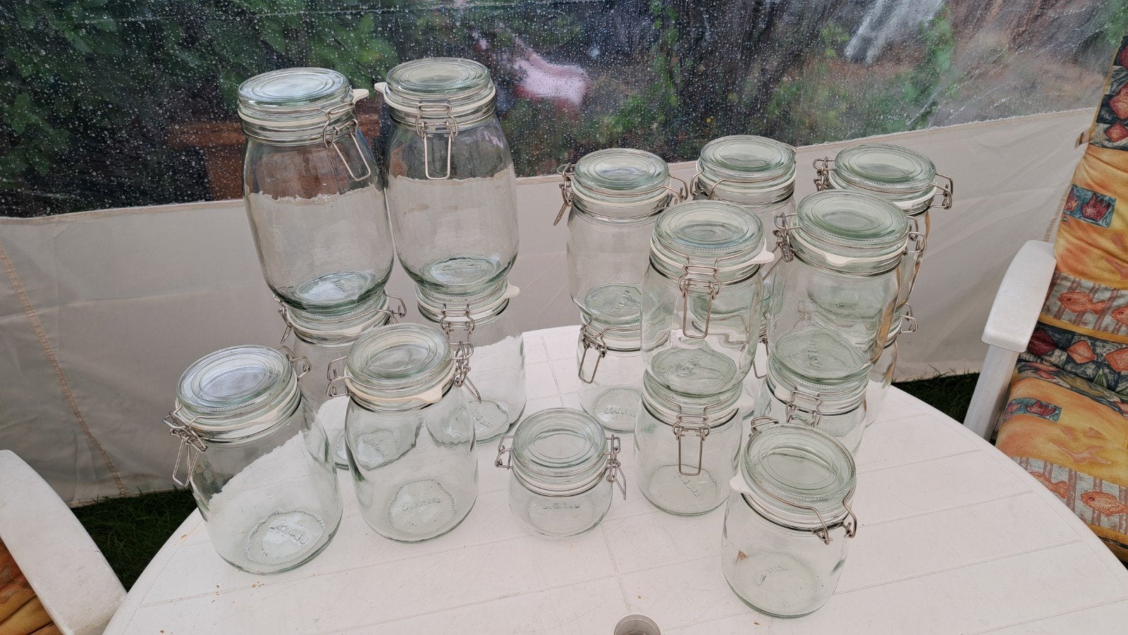 IKEA KORKEN Weckpotten - Diverse Maten (0.5L, 1L, 1.8L), Ophalen, Glas, IKEA, Zo goed als nieuw