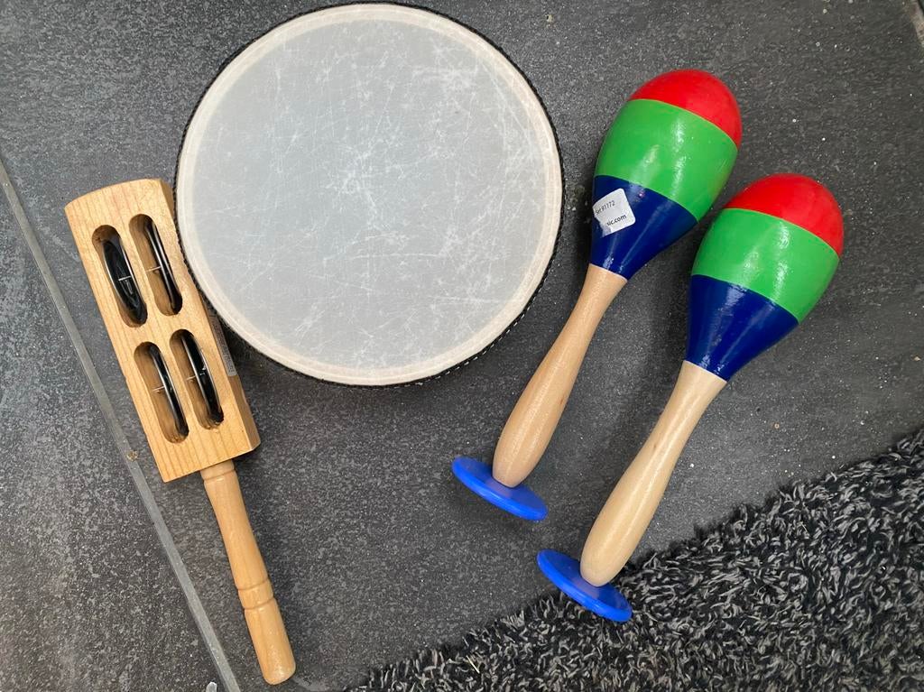 Kinder percussie set, Ophalen of Verzenden, Zo goed als nieuw, Melodische percussie