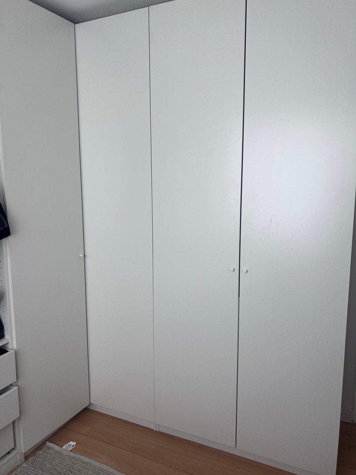 Complete Ikea Pax kledingkast met hoekelement, Ophalen, 200 cm of meer, Zo goed als nieuw, 200 cm of meer
