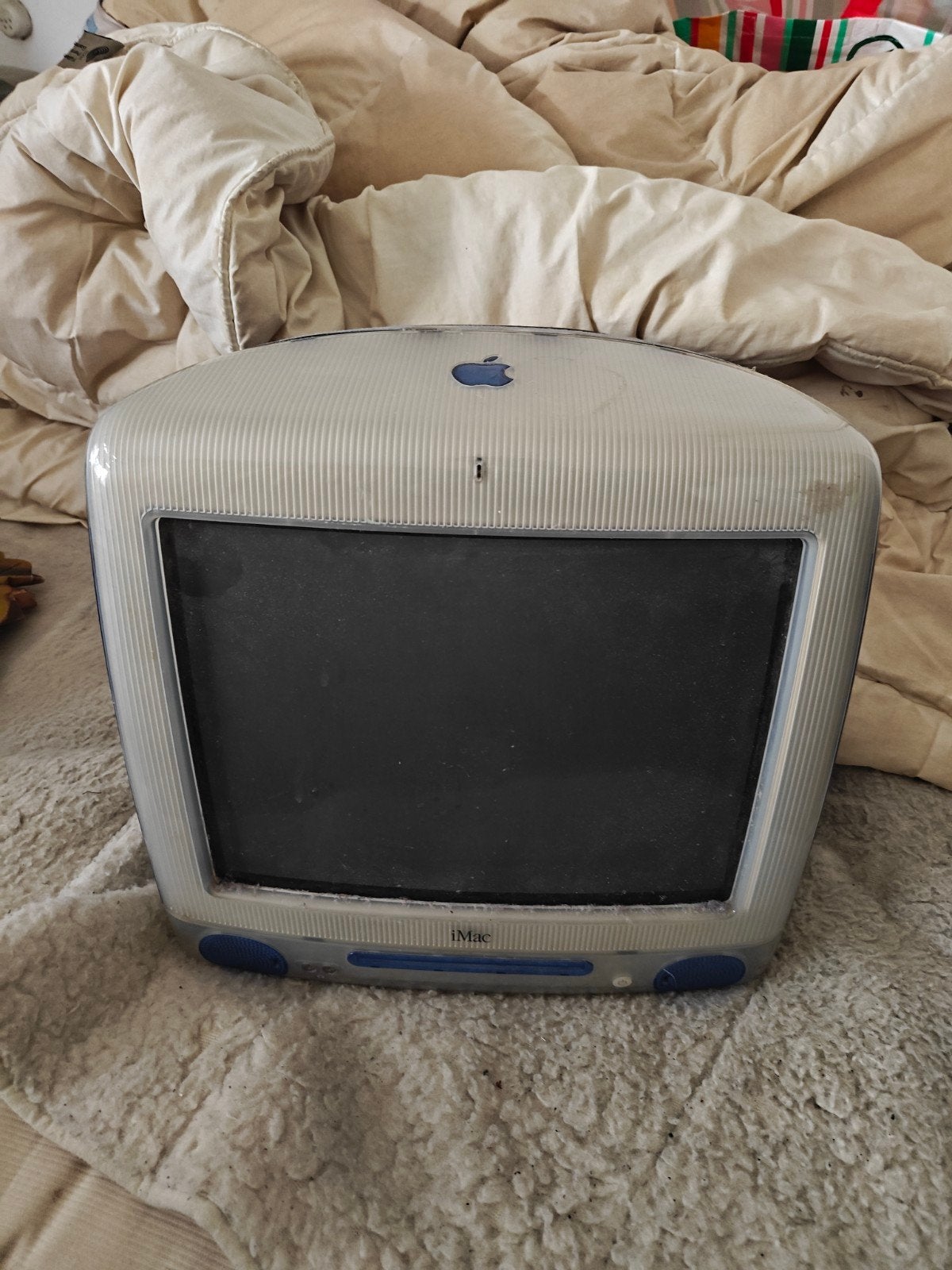 Apple iMac G3 (Bondi Blue) - Vintage Computer, Computers en Software, Apple Desktops, Gebruikt, Minder dan 4 GB, IMac, Onbekend
