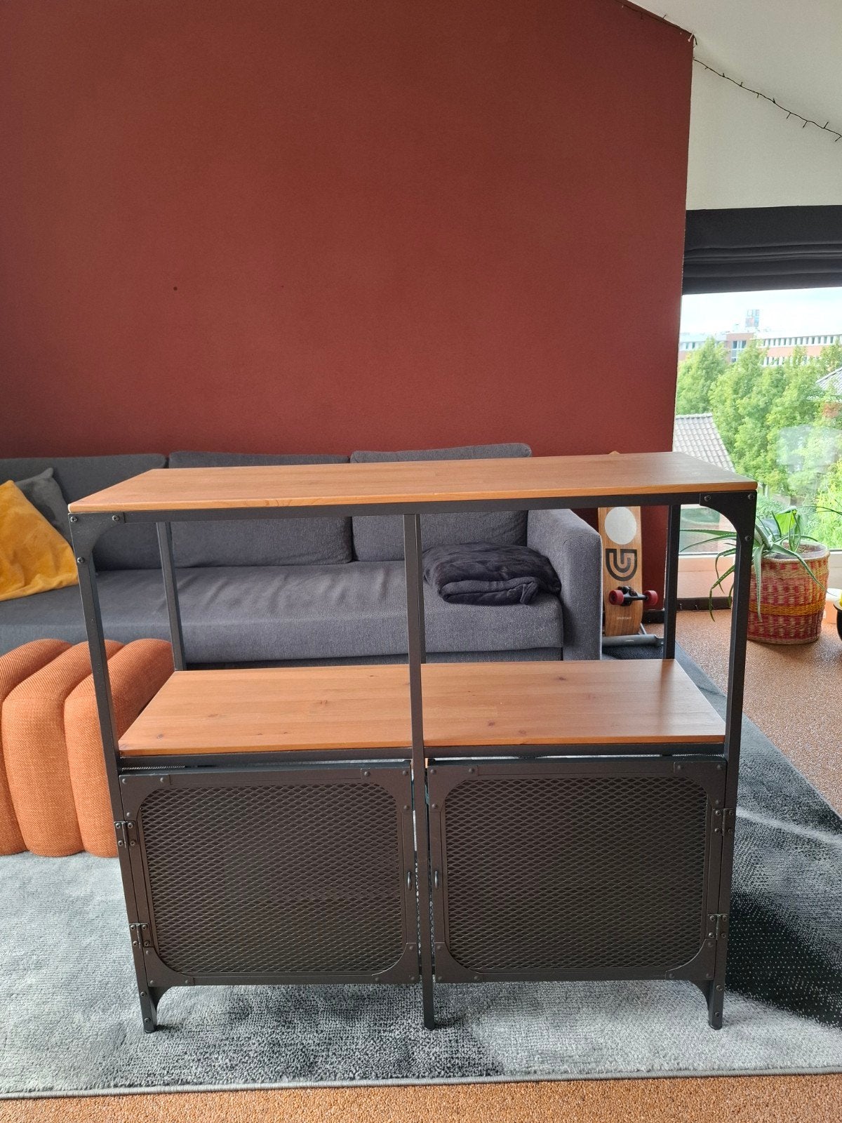 Ikea Fjällbo stellingkast 100x95cm, Ophalen, Gebruikt