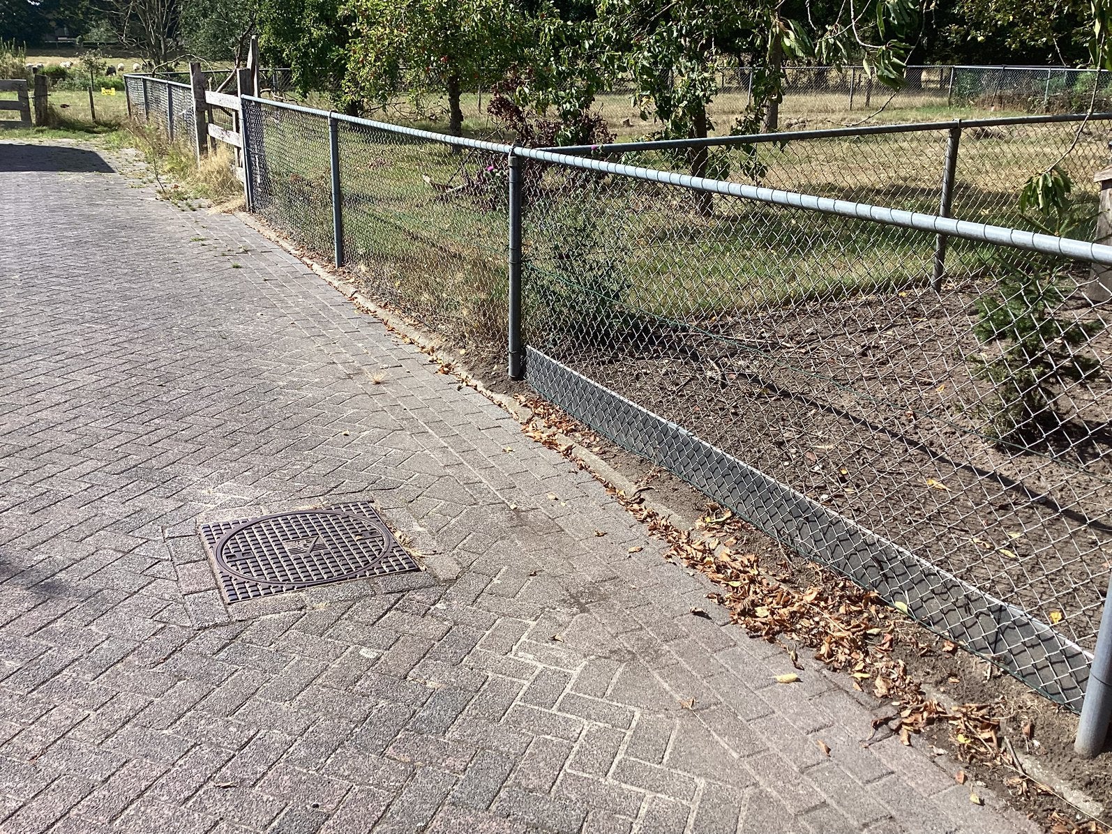 Gaasdraad harmonica hekwerk132 mtr incl palen en bovenstang, Tuin en Terras, Ophalen, 20 meter of meer, Gaas