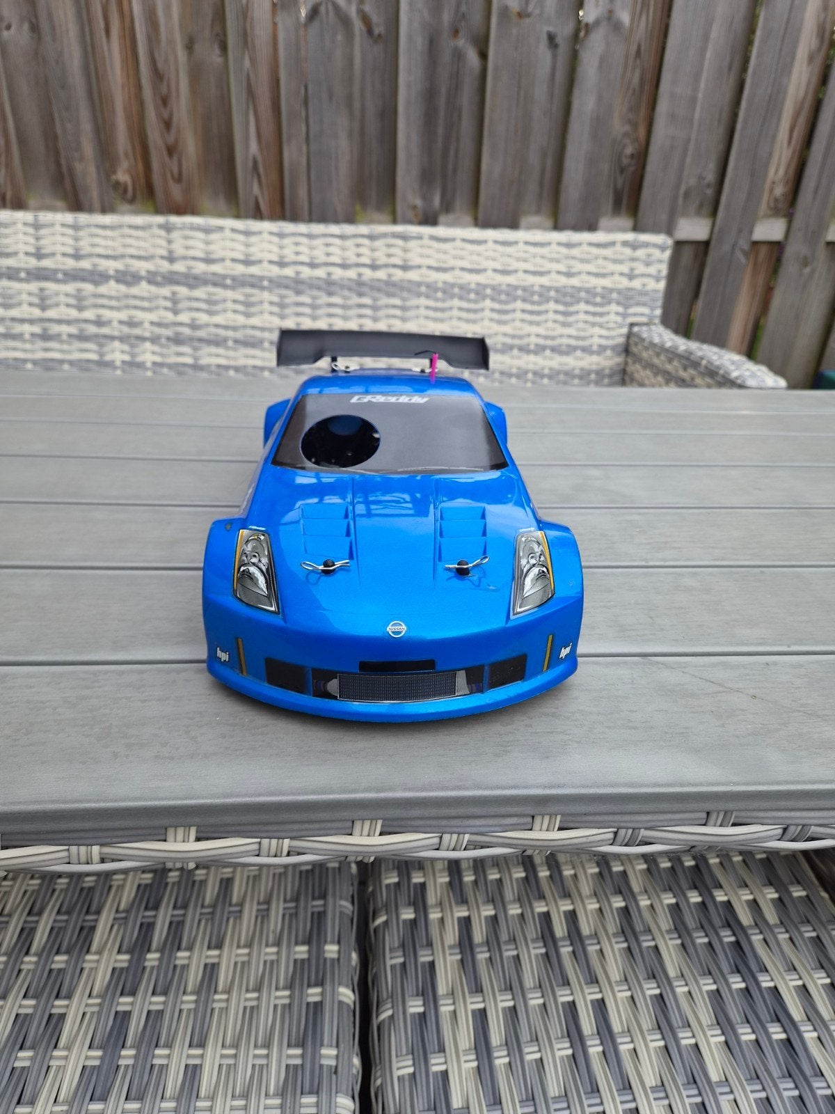 te koop mooie hpi rs4 3cc, Ophalen, Gebruikt, Schaal 1:10, Auto onroad