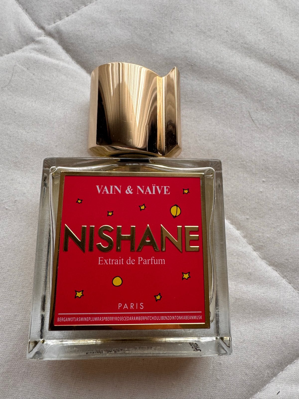 Nishane Vain & Naïve Extrait de Parfum 30ml, Ophalen of Verzenden, Zo goed als nieuw