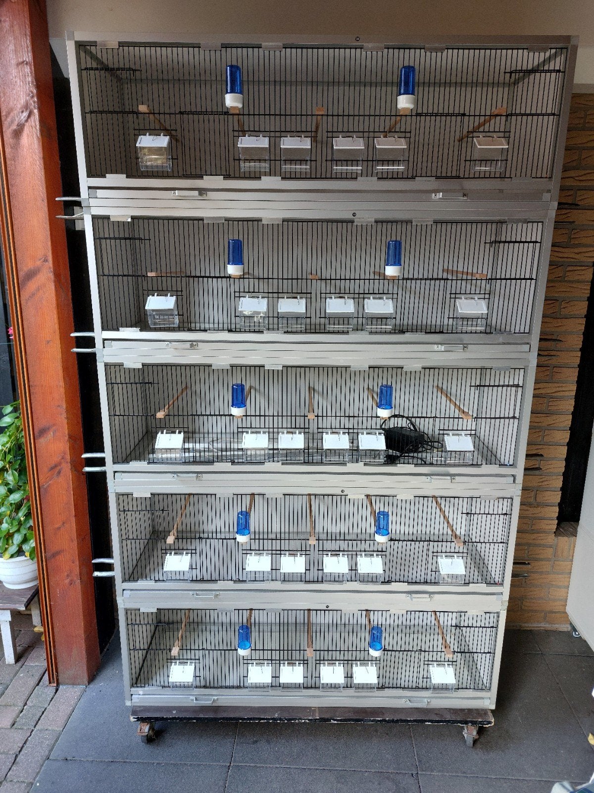 5 trespa aluminium broedkooien 125, Ophalen of Verzenden, Zo goed als nieuw, Aluminium, Broedkooi of Kweekkooi
