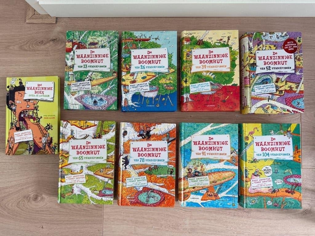 Waanzinnige Boomhut kinderboeken, Boeken, Ophalen of Verzenden, Zo goed als nieuw