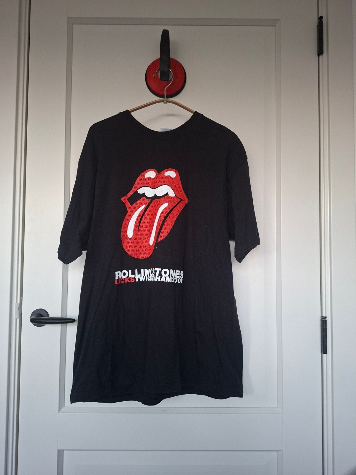 The Rolling Stones Licks Tour 2003 Twickenham T-shirt, Maat 52/54 (L), Jerzees, Verzenden, Zwart