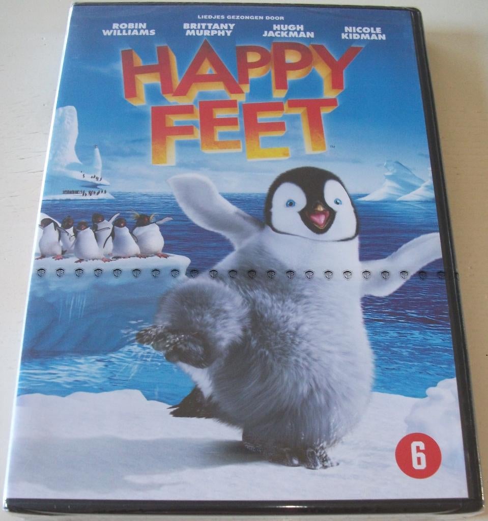 Dvd *** HAPPY FEET *** Een geboren tapdanser... *NIEUW*, Cd's en Dvd's, Dvd's | Tekenfilms en Animatie, Tekenfilm, Amerikaans