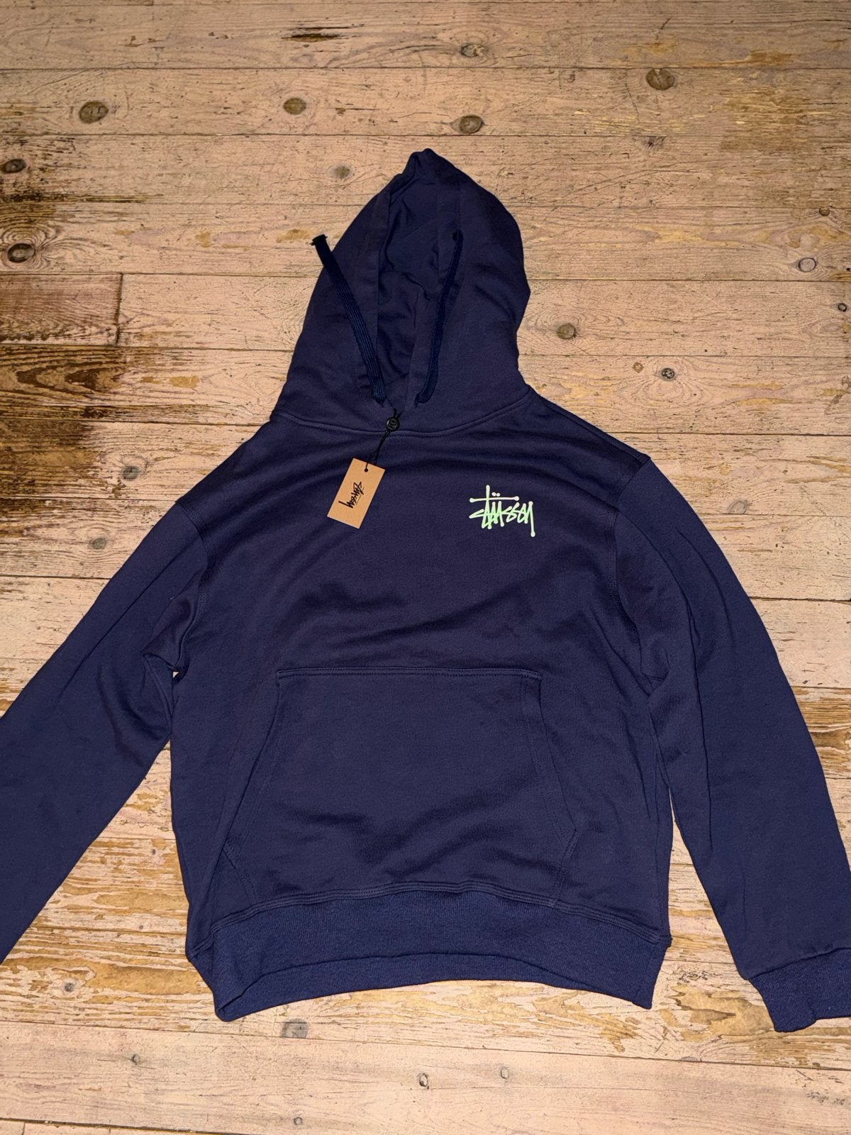 Stussy Trui, Ophalen of Verzenden, Nieuw, Maat 46 (S) of kleiner, Blauw