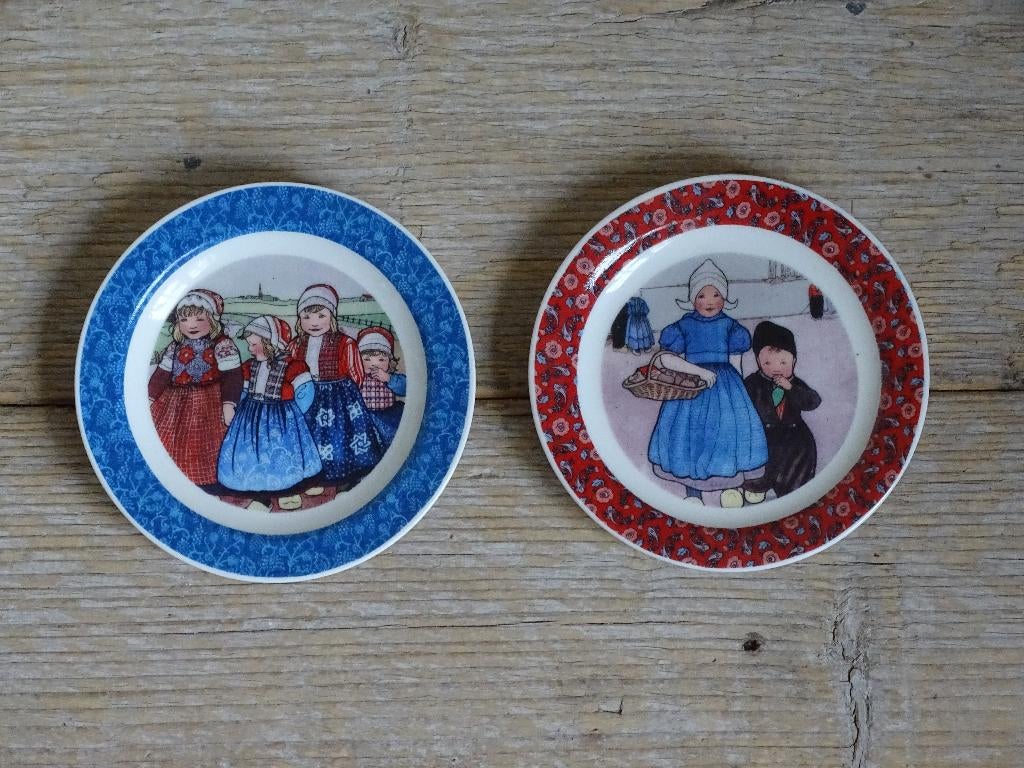 2x Theetip, D.E., RIE CRAMER, zo goed als nieuw, Huis en Inrichting, Keuken | Servies, Overige typen, Ophalen of Verzenden, Zo goed als nieuw