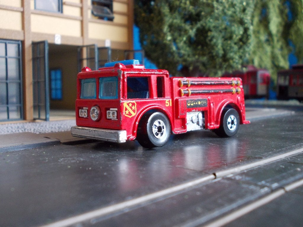 Fire Eater - Hot Wheels 9640 blackwalls uitgave uit 1976, Ophalen of Verzenden, Gebruikt, Auto