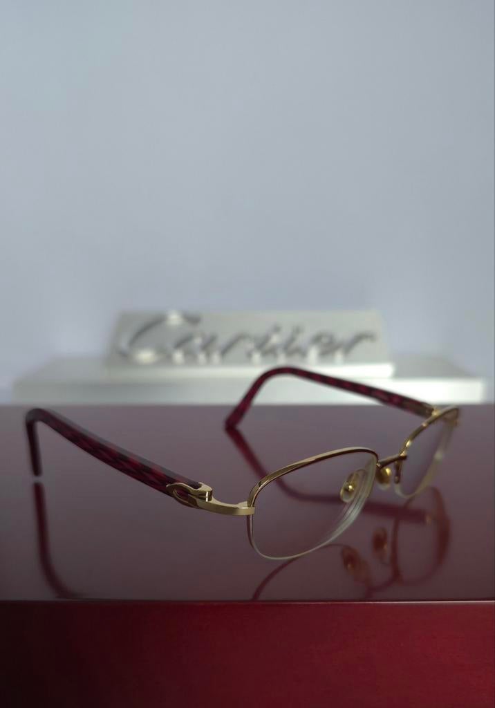 Cartier C-decor CT00570 001 zonnebril bril sunglasses goud, Ophalen of Verzenden
