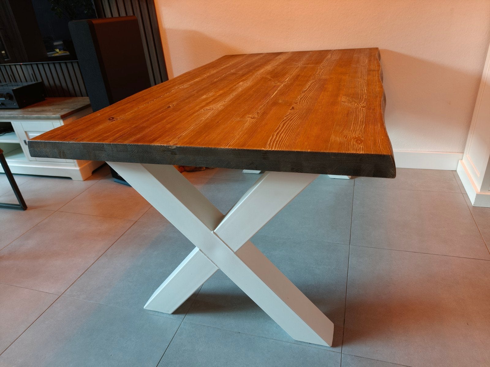 Meubelset: Eettafel, Salontafel  en TV-meubel, Ophalen, Gebruikt