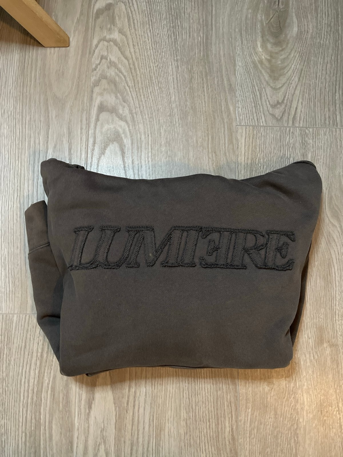 Lumiere Hoodie Maat M - Bruin, Ophalen of Verzenden, Zo goed als nieuw, Maat 48/50 (M), Bruin