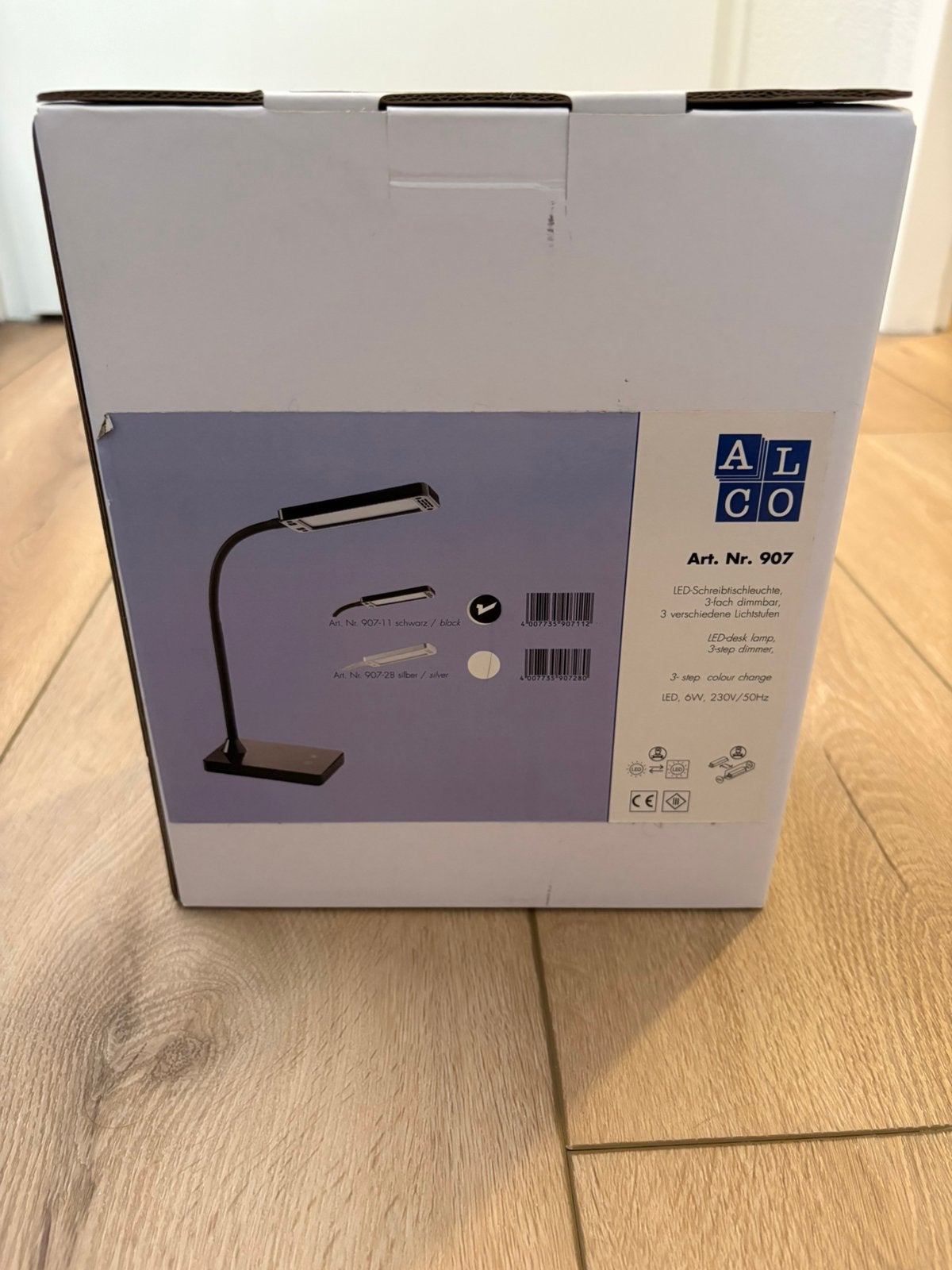Alco LED lamp zwart, Ophalen of Verzenden, Nieuw, Minder dan 50 cm