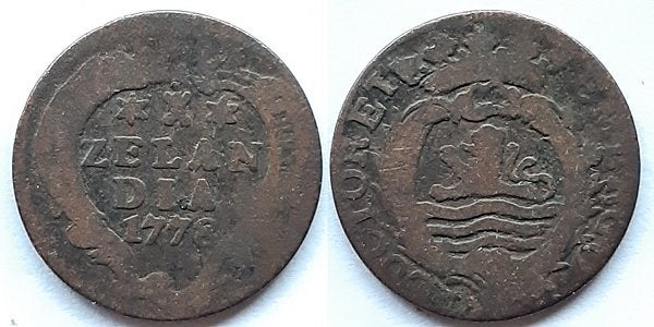 Zeeland duit 1778, Verzenden, Vóór koninkrijk, Overige waardes