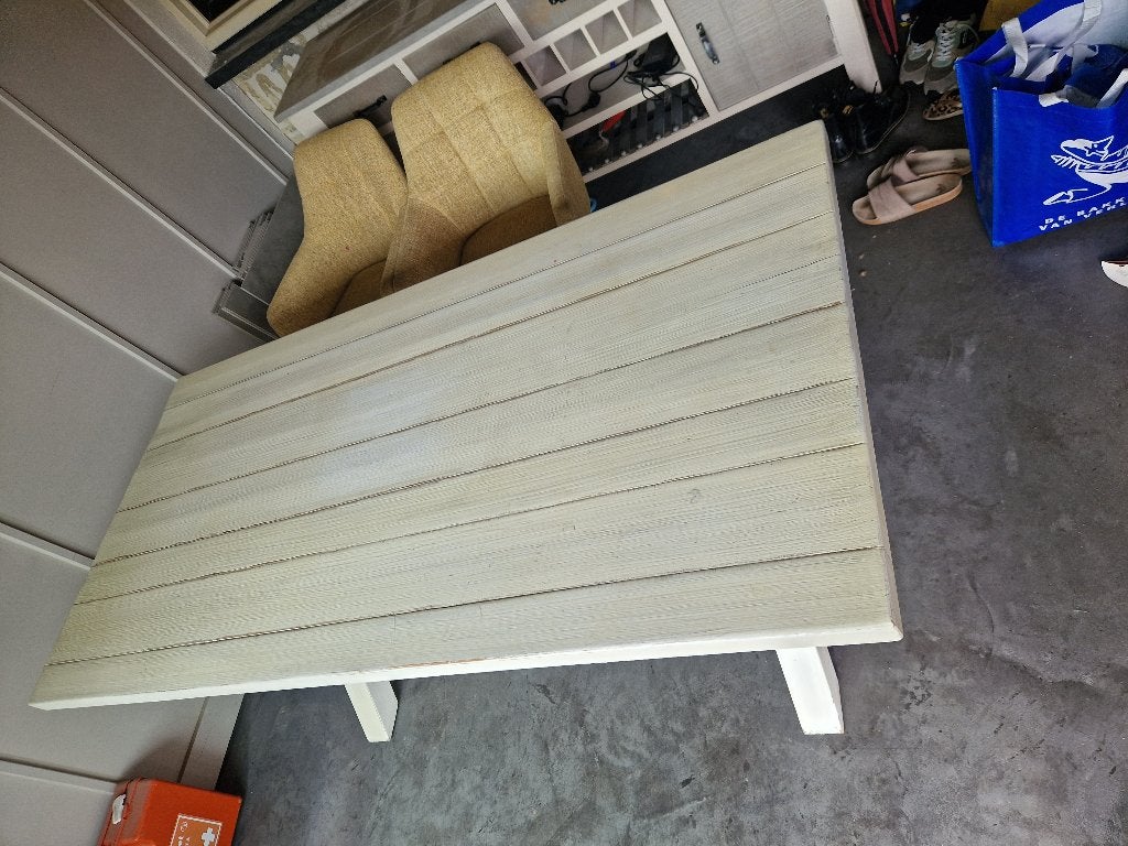 Tafel 180x90 riviera maison, Ophalen, Gebruikt, 50 tot 100 cm, 150 tot 200 cm