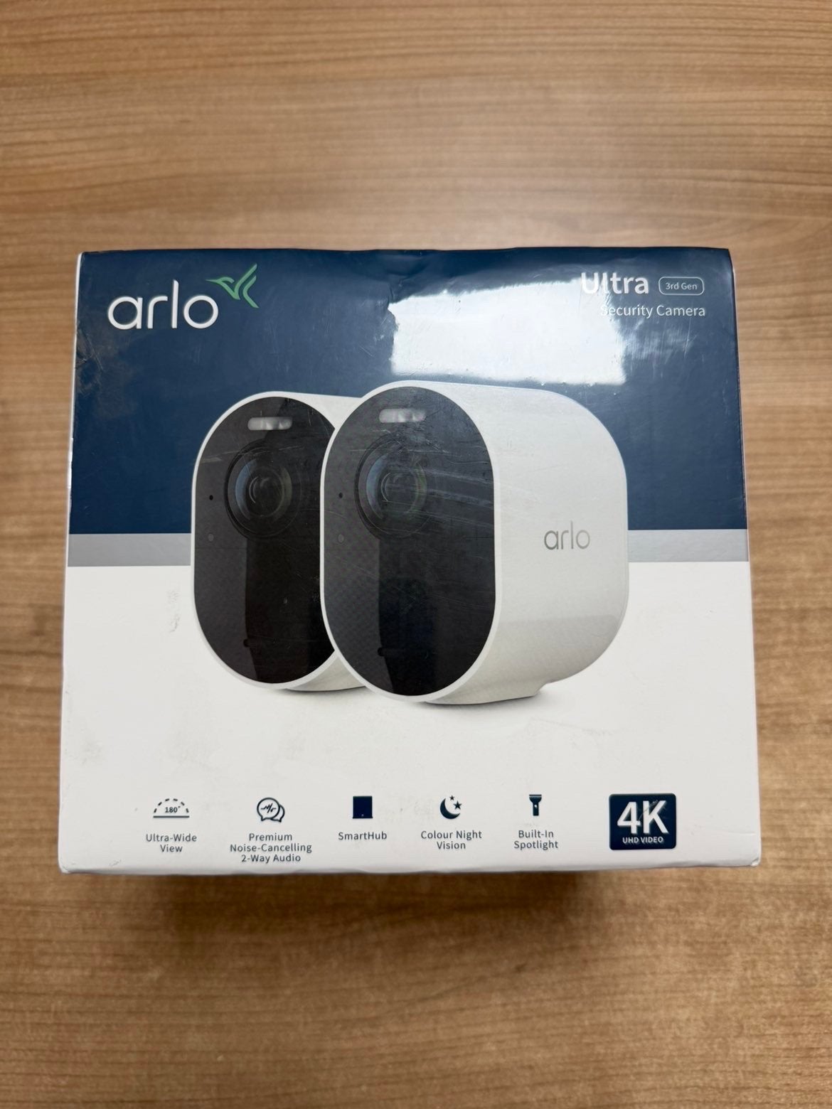 Arlo Ultra 3rd Gen Beveiligingscamera Set - 4K UHD, Ophalen of Verzenden, Nieuw, Buitencamera