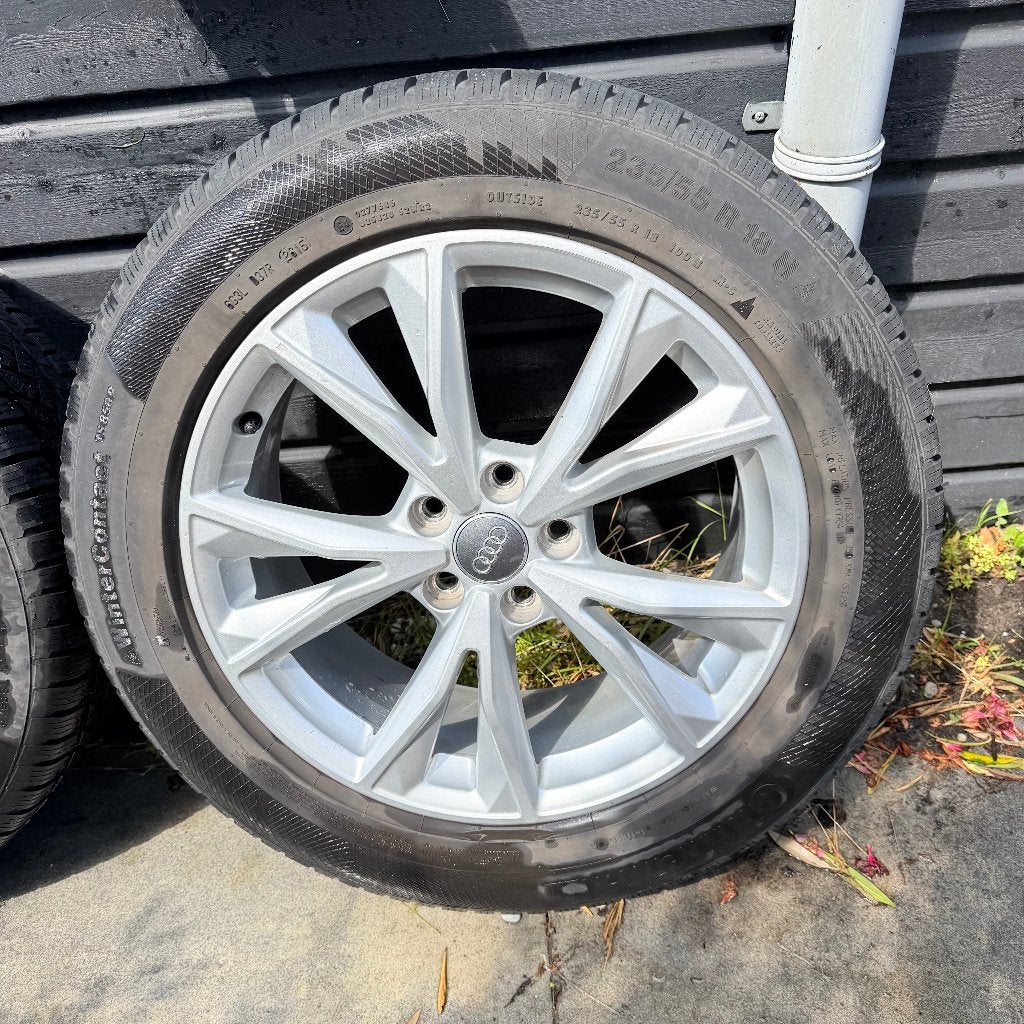 Winterbanden plus velgen, Auto-onderdelen, 18 inch, Gebruikt, Banden en Velgen, 235 mm