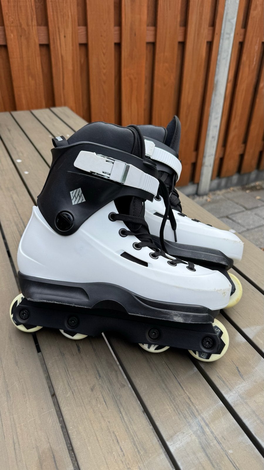 Powerslide Sway Team 57 Aggressive Skates - Maat 41-42, Ophalen of Verzenden, Zo goed als nieuw, Inline skates 4 wielen, Powerslide