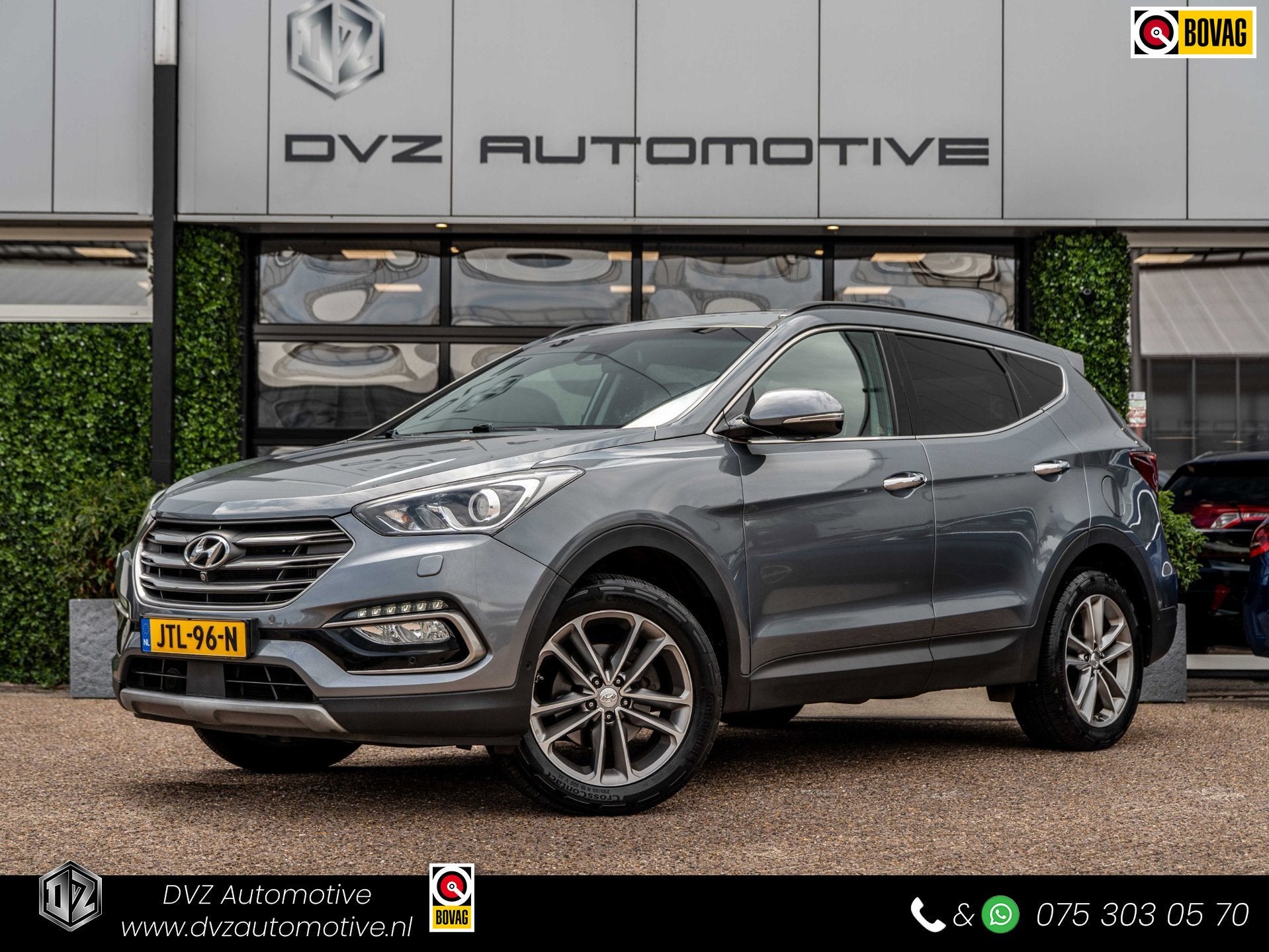 Hyundai Santa Fe 2.2 CRDi 4WD Comfort 7p. | Leder | Camera |, Auto's, Hyundai, Gebruikt, Euro 6, 7 stoelen, Leder