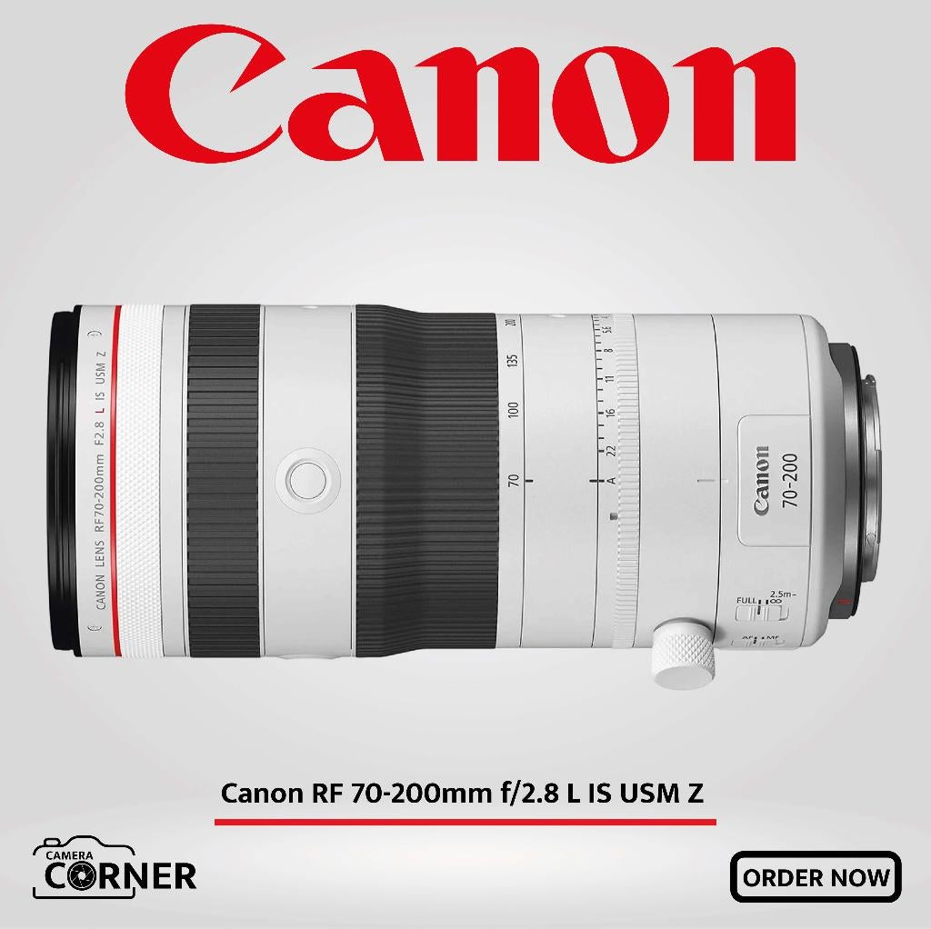 anon RF 70-200mm f/2.8 L IS USM Z White Occasion MARGE, Ophalen of Verzenden, Zo goed als nieuw, Telelens