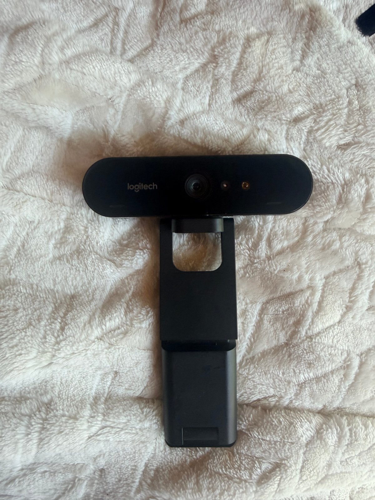 Logitech Brio 4K Ultra HD Webcam, Computers en Software, Webcams, Ophalen of Verzenden, Zo goed als nieuw, Windows, Monitorclip