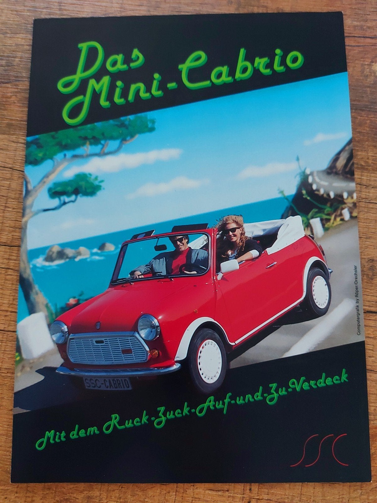 Duitstalige Mini cabrio folder, Ophalen of Verzenden, Zo goed als nieuw, Alfa Romeo