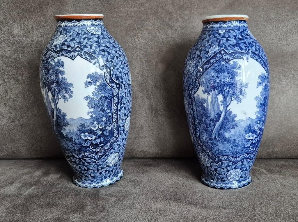 4 in nieuwstaat verkerende Villeroy & Boch vazen € 50 p/s, Ophalen of Verzenden