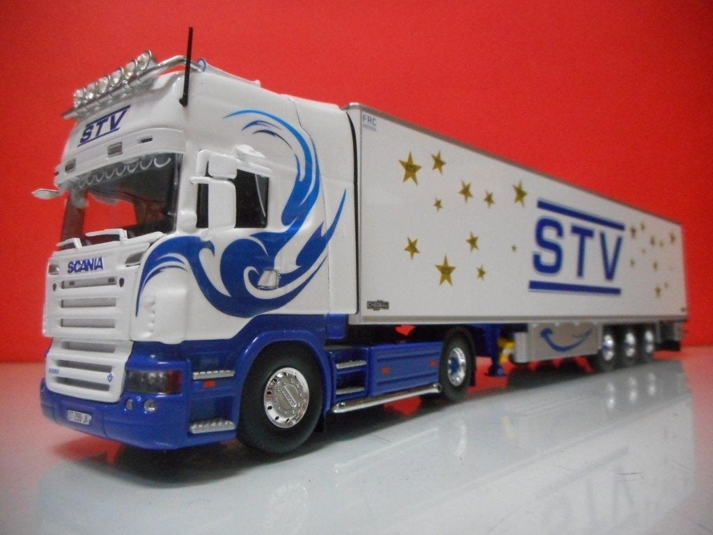 TEKNO SCANIA R TOPLINE STV, FRANKRIJK 89812, Ophalen of Verzenden, Nieuw, Bus of Vrachtwagen, Tekno
