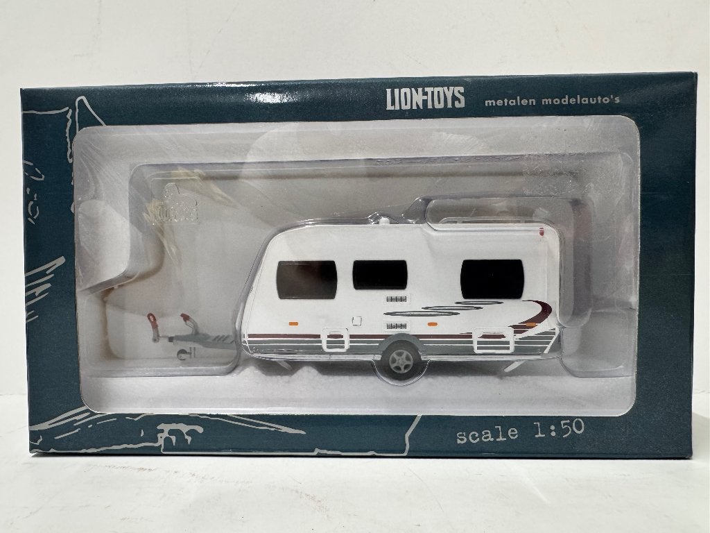 Lion-Toys: Home-Car Rally 45 caravan, 2011, Ophalen of Verzenden, Zo goed als nieuw, Overige typen, Overige merken