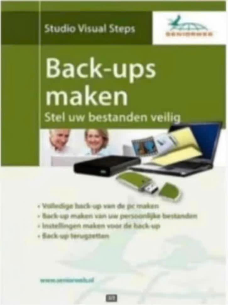 Back-ups maken (Studio Visual Steps) Seniorweb, Boeken, Ophalen of Verzenden, Zo goed als nieuw, Internet of Webdesign