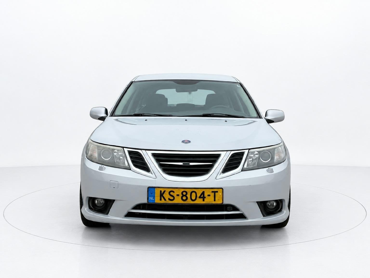 Saab 9-3 Sport Estate 2.0t Vector, Auto's, 1998 cc, Gebruikt, Zwart, Leder en Stof