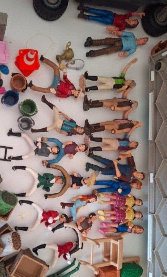 Schleich ruiters (21 stuks), Ophalen, Gebruikt