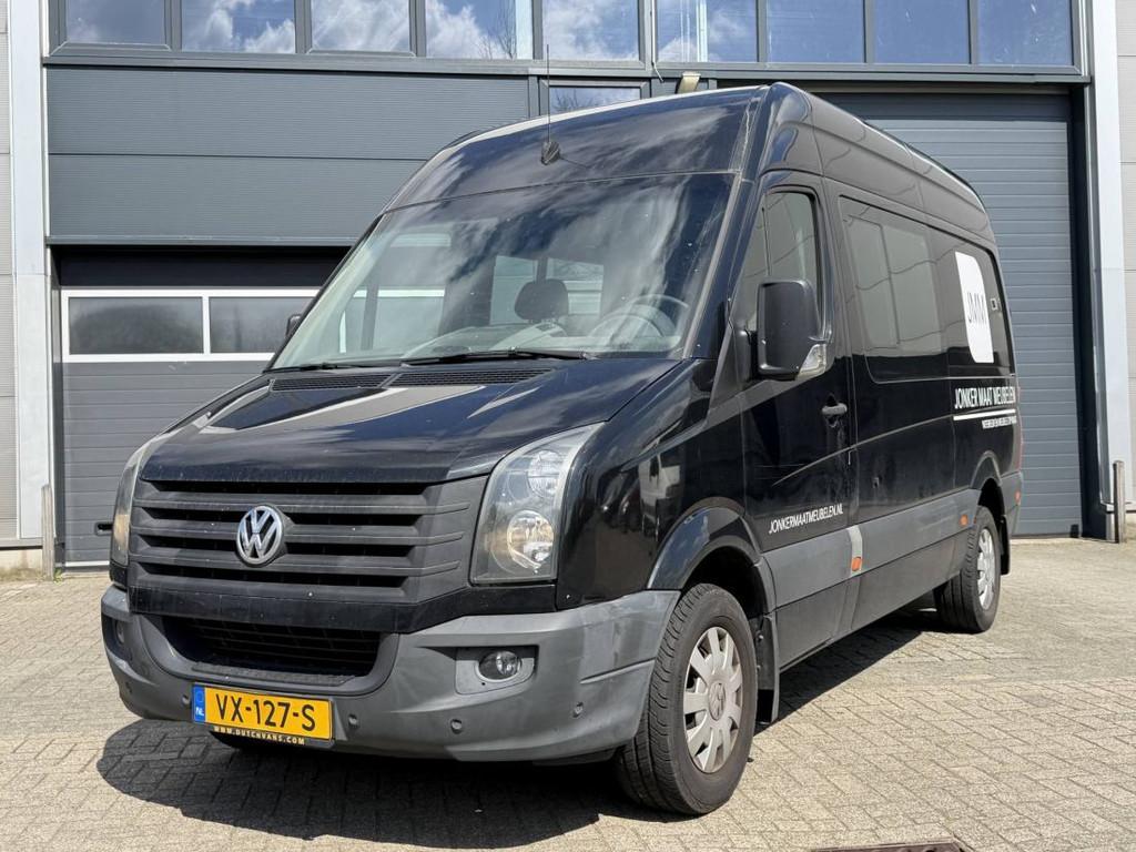 Volkswagen Crafter - 32 2.0 TDI L2H2 BM DC, Auto's, Bestelauto's, Gebruikt, 4 cilinders, Volkswagen, Zwart