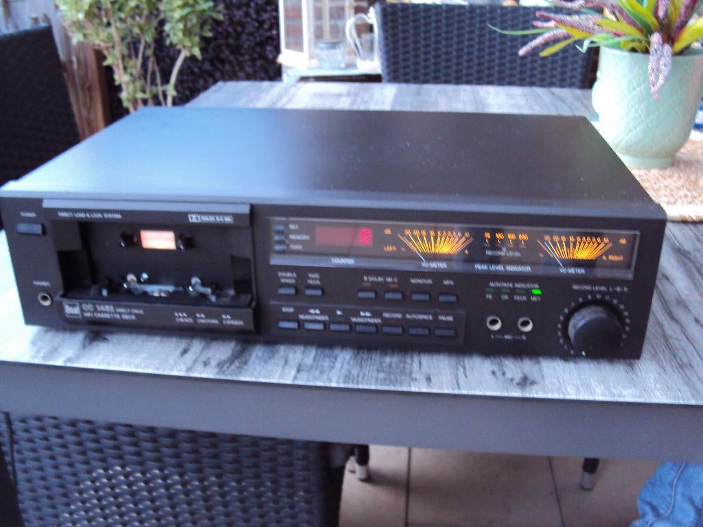 Dual CC 1462.  3 kops. Direct drive.  Service nodig !!!., Ophalen, Enkel, Overige merken, Tiptoetsen