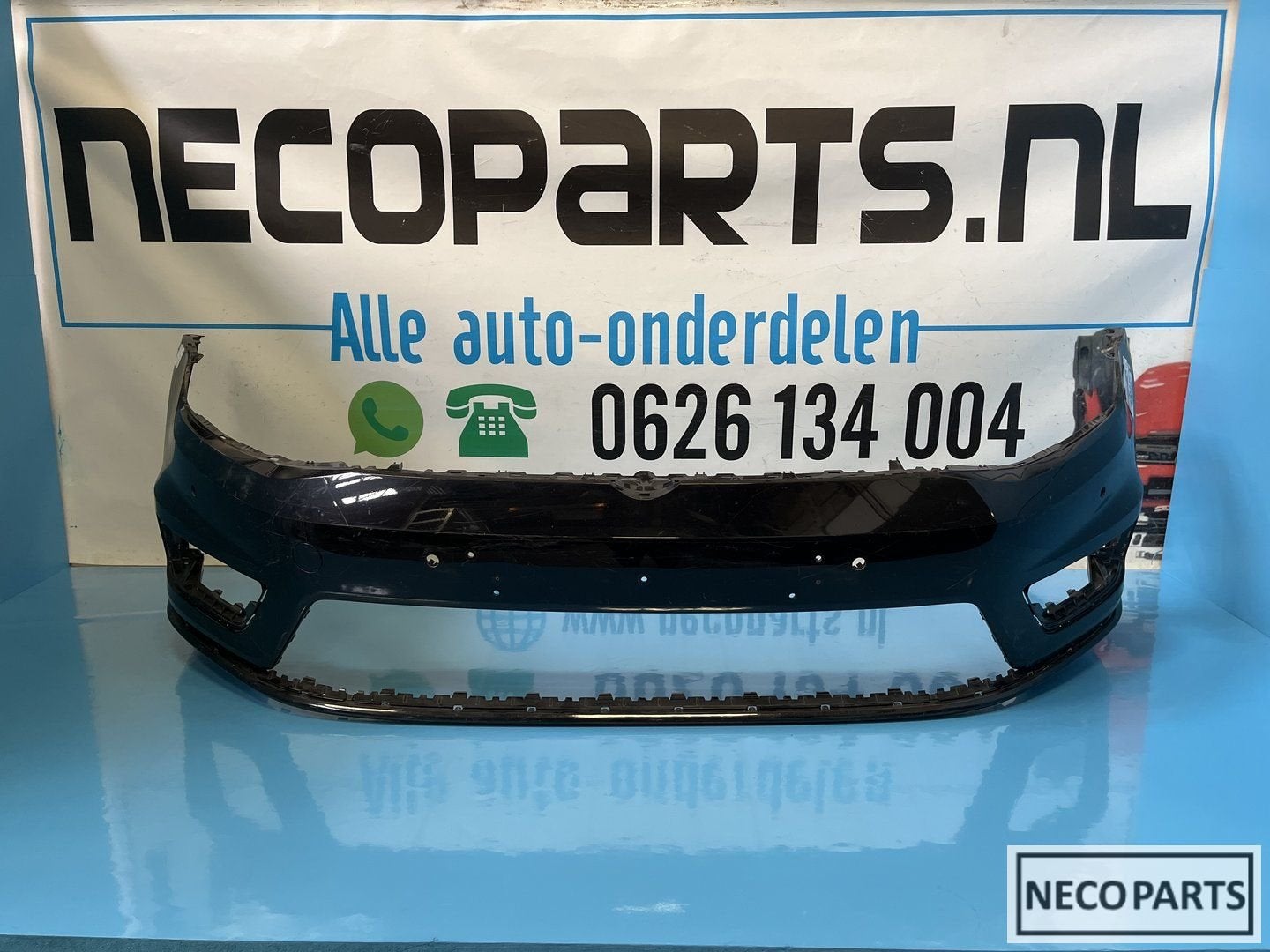 VOLKSWAGEN GOLF 7 R LINE VOORBUMPER BUMPER ORIGINEEL, Auto-onderdelen, Gebruikt, -, -, Ophalen of Verzenden