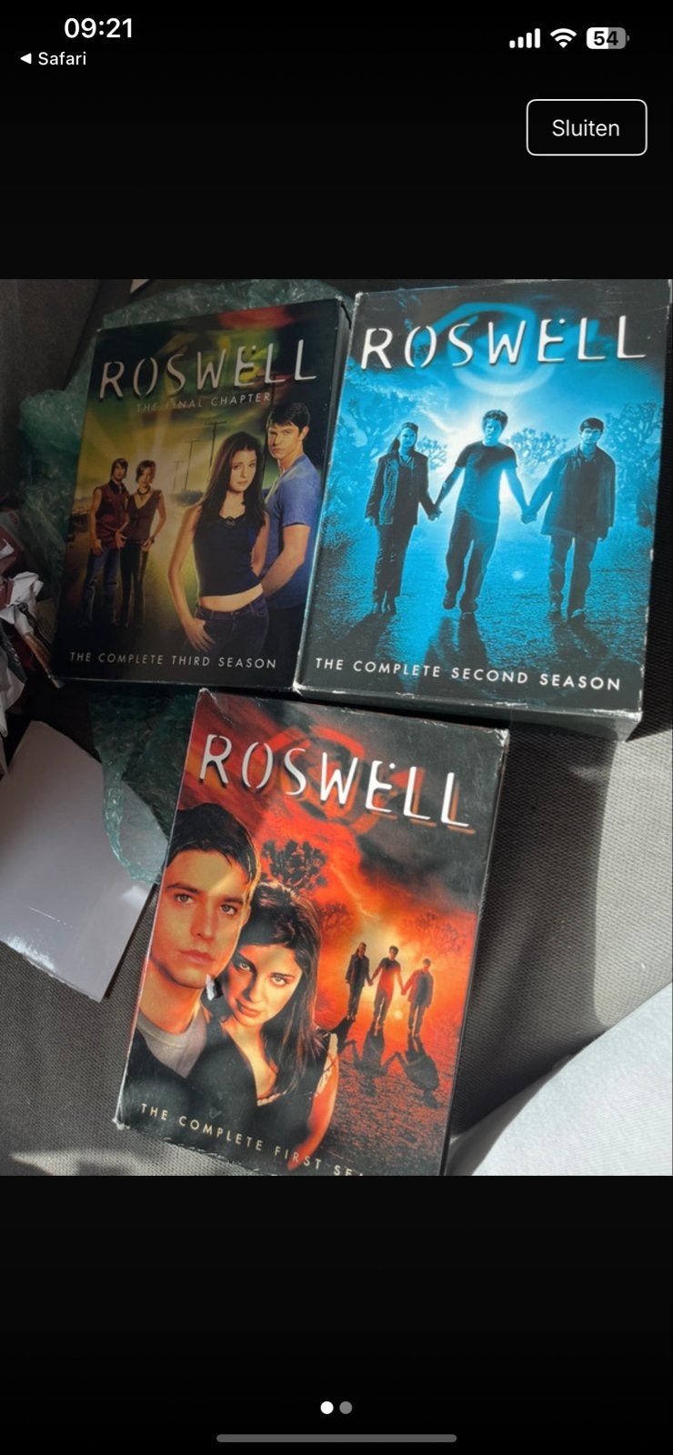 Roswell: The Complete Seasons 1, 2 & 3 (DVD Boxset), Cd's en Dvd's, Dvd's | Tv en Series, Seizoen 1, Nederlands, Science Fiction en Fantasy