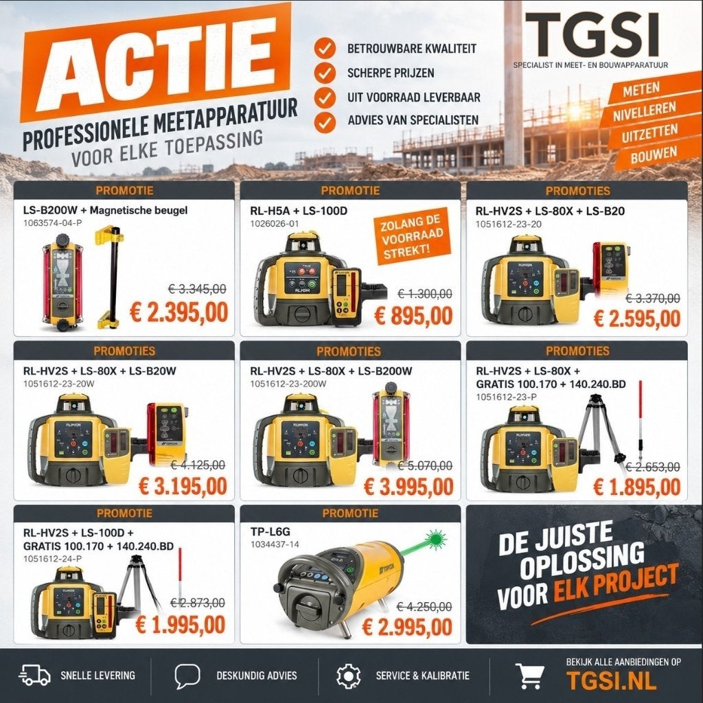 Topcon Lasers Aktie, Ophalen of Verzenden, Nieuw, Toebehoren